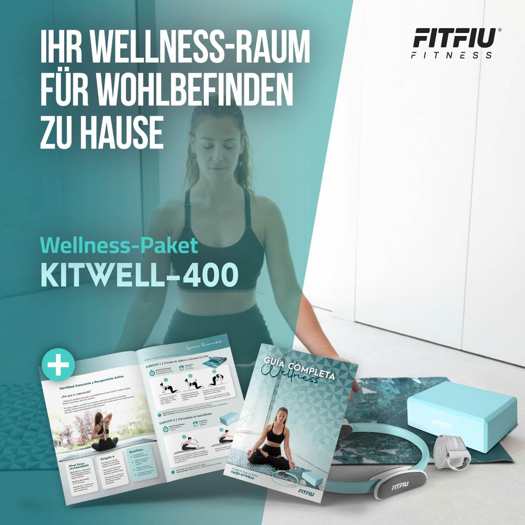 Fitfiu Fitness – Set Blau 4 Zubehörteile, Blau 4 Zubehörteile