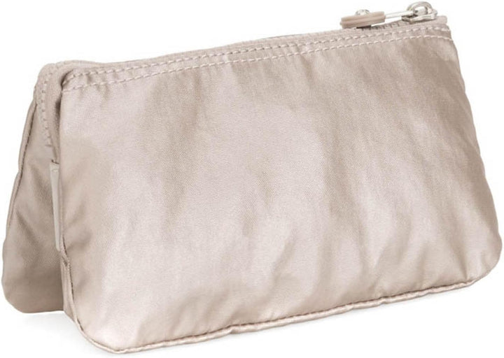 Kipling Damen Creativity L Tasche, Silber (Metallic Glow), 18.5x11x5 cm EU, Metallic Glow