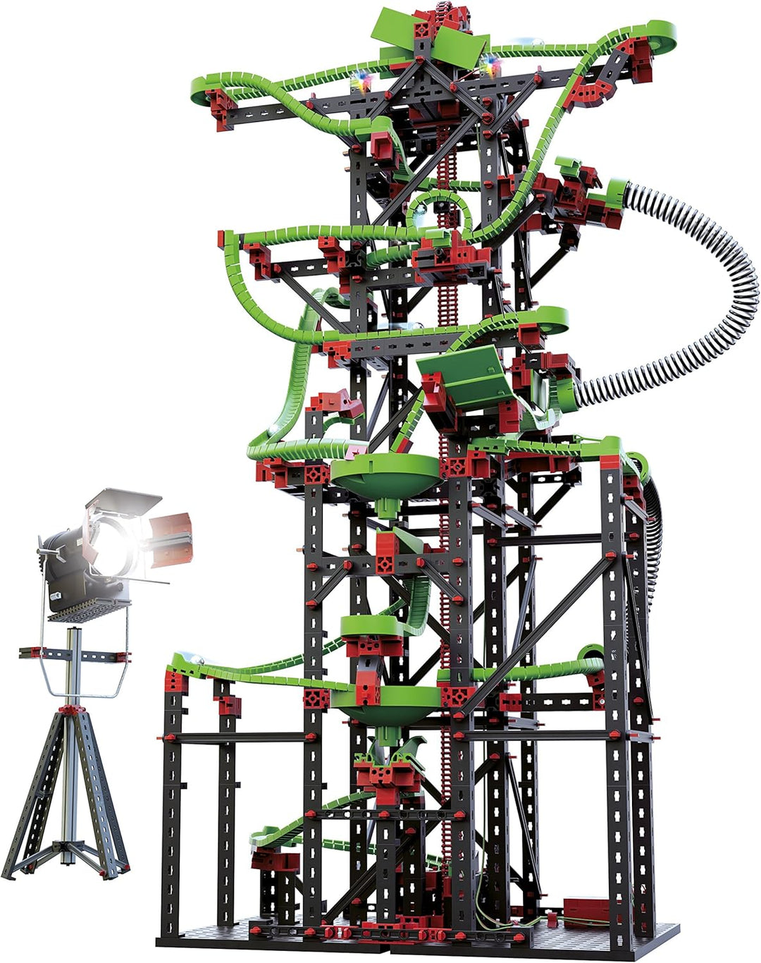 fischertechnik 544619 Kugelbahn Dynamic XXL – Murmelbahn, Bausatz für Kinder ab 9 Jahren, Lernspielz