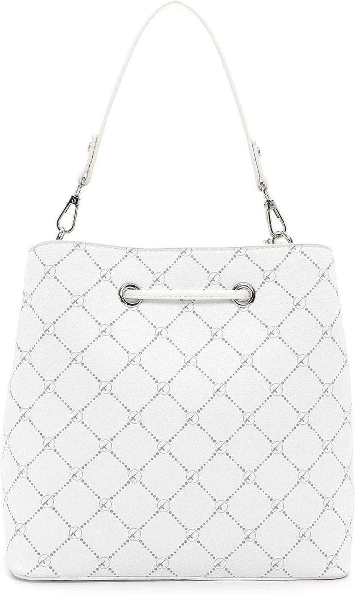 Tamaris Beutel TAS Anastasia 30902 Damen Handtaschen Print Weiss Einheitsgrösse, Weiss Einheitsgröss