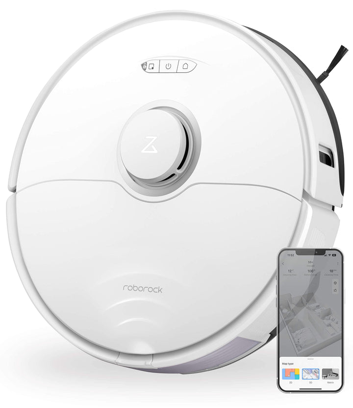 roborock S7 Saug- und Wischroboter (Saugleistung 2500Pa, 180min Akkulaufzeit, 470ml Staubbehälter, 3