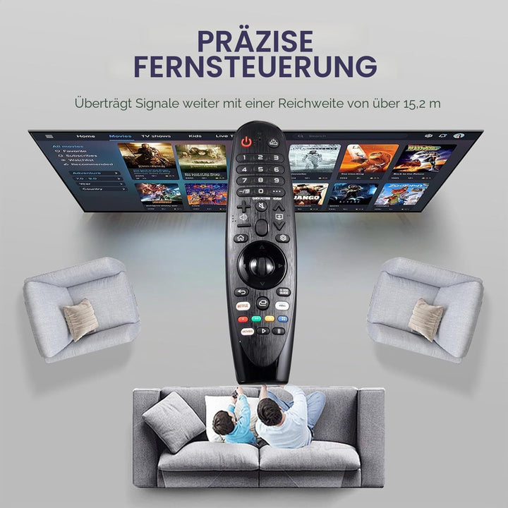 Sprach Magic Fernbedienung kompatibel mit LG OLED QNED NanoCell UHD 8K 4K Smart TVs AN-MR20GA MR21GA
