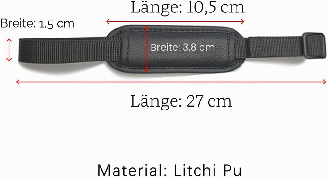 Handgelenksband für Zebra Scanner TC21/TC22/TC26/TC27/TC53/TC58/TC73/TC78, Verstellbar, Schwarz