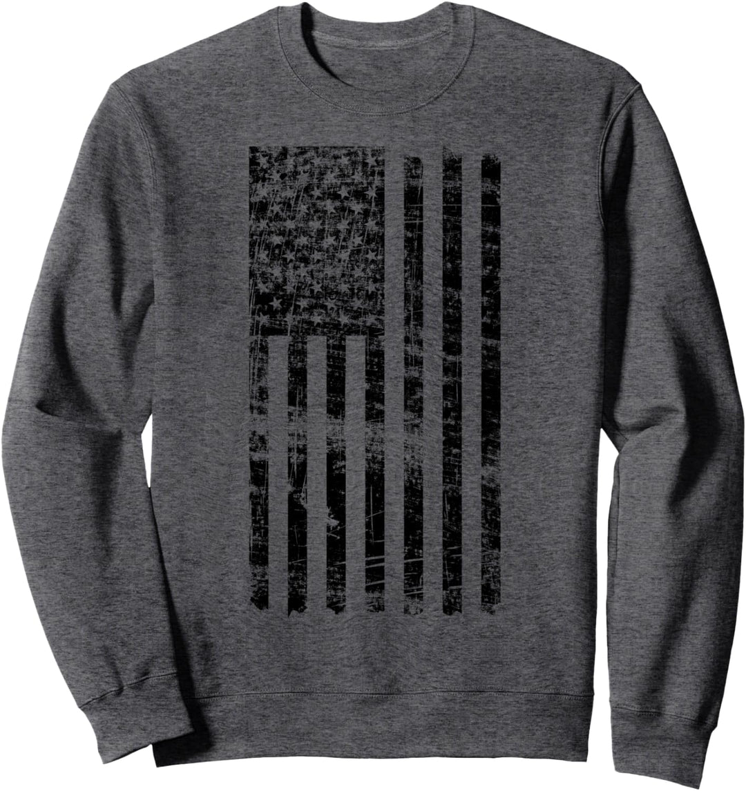 USA Flagge - Cooles Patriotisches Amerika Design US Fahne Sweatshirt