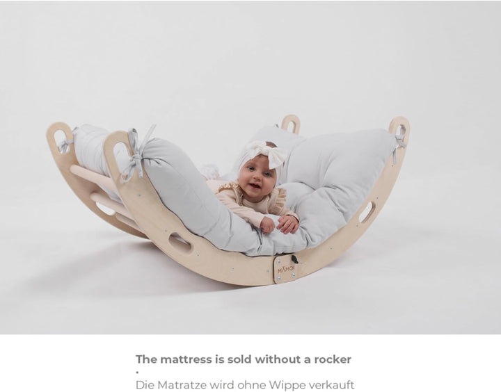 MAMOI® Kissen für Kletterbogen für Kinder, Matte für Kletterdreieck und Baby Klettern, Spielplatz un