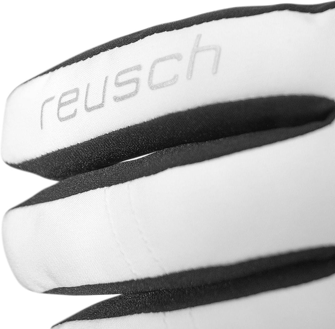 Reusch Damen Handschuhe Helena R-tex Xt Extra Warm, Wasserdicht, Atmungsaktiv 8 Weiss / Schwarz, 8 W