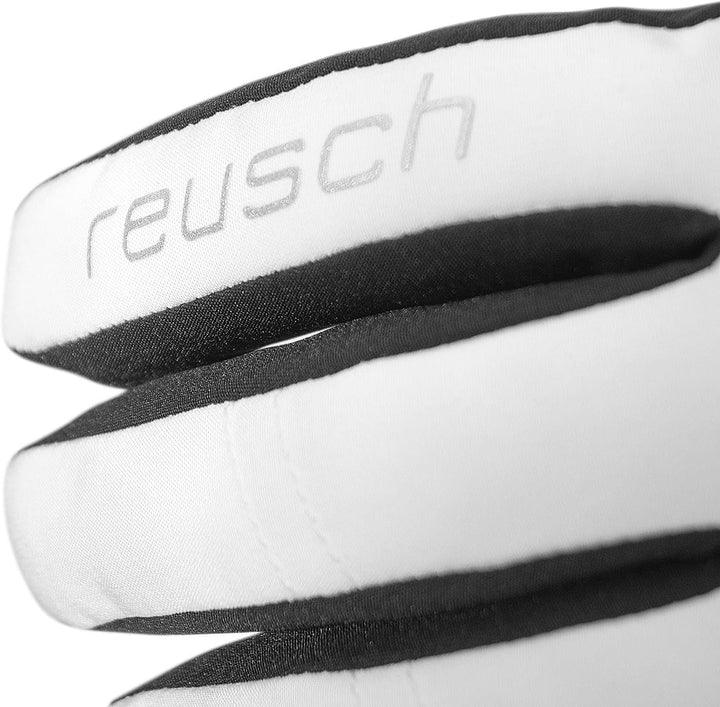 Reusch Damen Handschuhe Helena R-tex Xt Extra Warm, Wasserdicht, Atmungsaktiv 8 Weiss / Schwarz, 8 W
