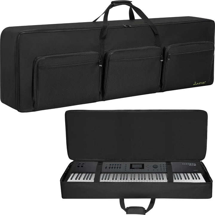 88 Key Keyboard Tasche, Robuste 600D Oxford Keyboardtasche 88 Tasten mit 10 mm Polsterung, Keyboard-