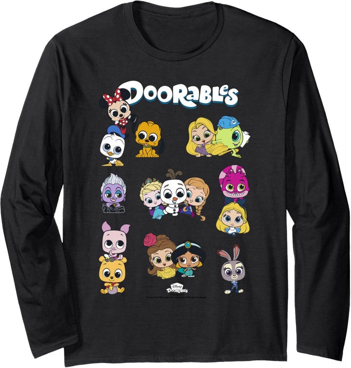 Disney Doorables Group Shot Portraits Langarmshirt