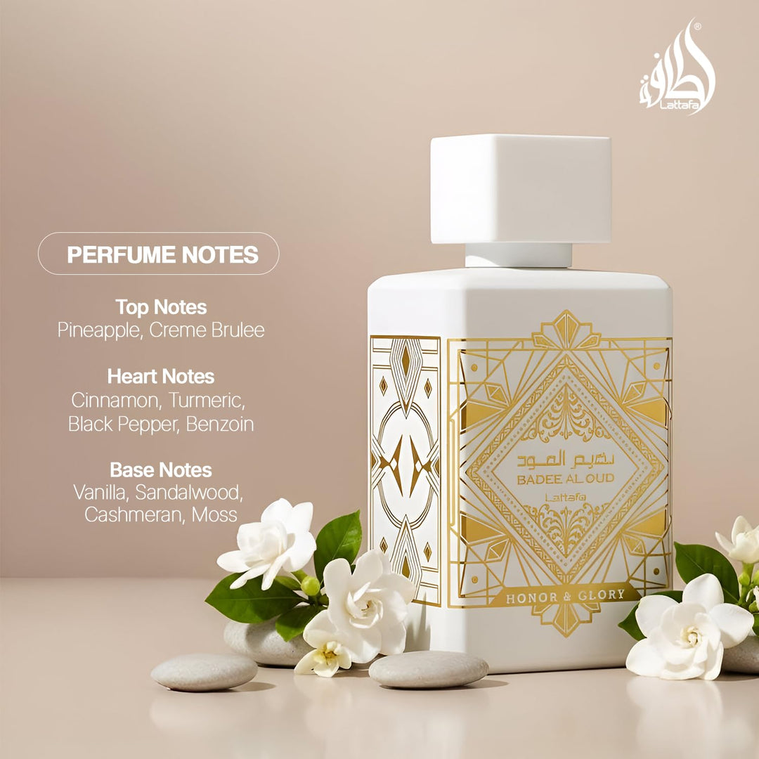 Lattafa Badee Al Oud Honor & Glory Eua De Parfum Nische Dubai 100ml