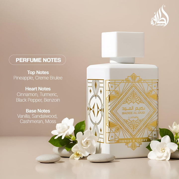 Lattafa Badee Al Oud Honor & Glory Eua De Parfum Nische Dubai 100ml