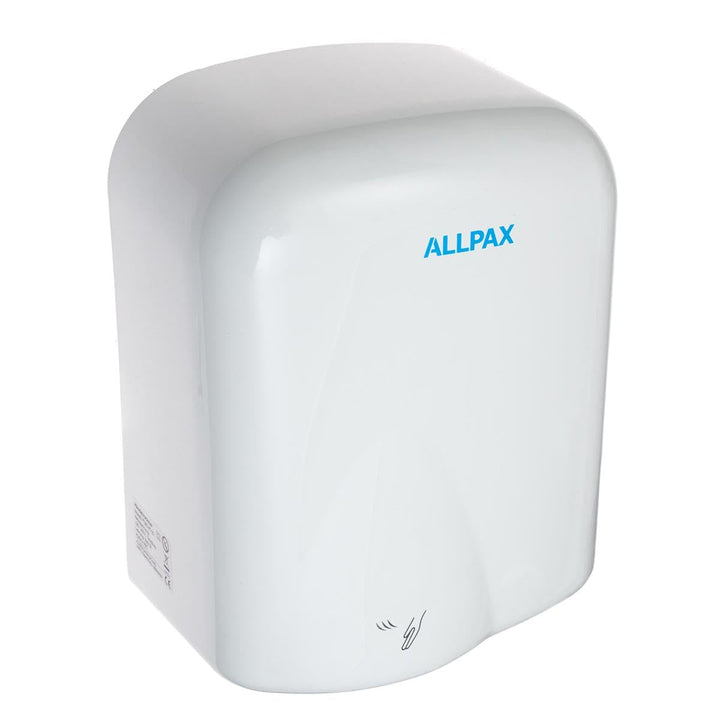 Allpax Händetrockner CITOMAT HT 35, Elektronischer Handtrockner zur Wandmontage, Weiss, Umweltschone