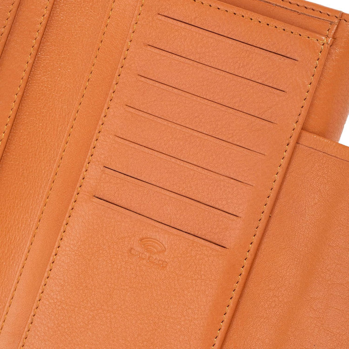 Gerry Weber - vigo Purse lh14z Orange 18,00X10,00X0,00 CM Farbe:orange / Material:textile,cow Leathe