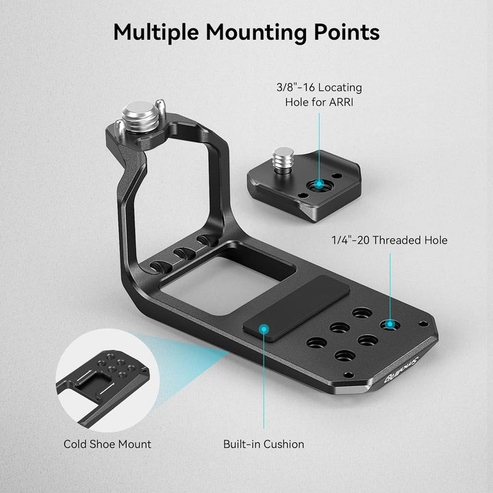 SMALLRIG FX3 XLR Griffplatte Handle Top Plate für Sony FX3 / FX30 XLR-Einheit - MD3990