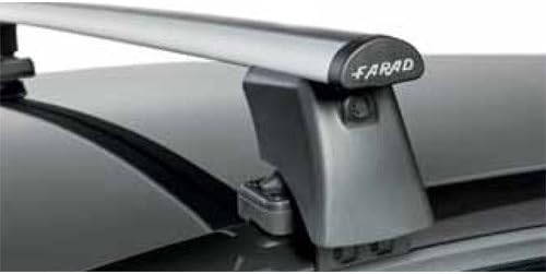 FARAD 92831/120 + BS28-1 - DACHTRÄGER Aluminium FÜR Fahrzeuge OHNE RELING