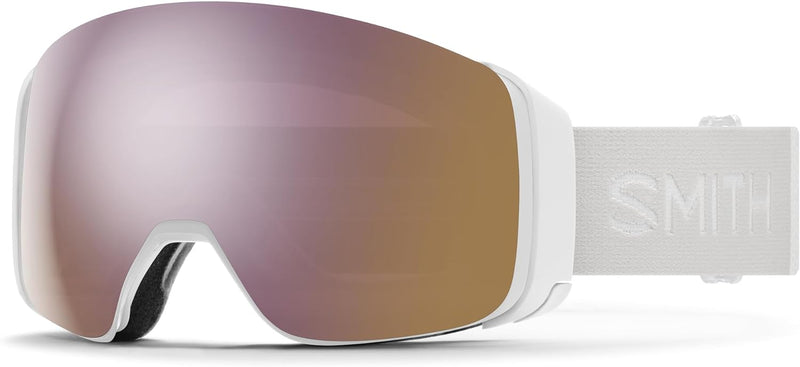 SMITH OPTICS I/O MAG 4D Ski- Snowboardbrille WHITE VAPOR 22 - ChromaPOP Everyday Rose Gold Mirror NE