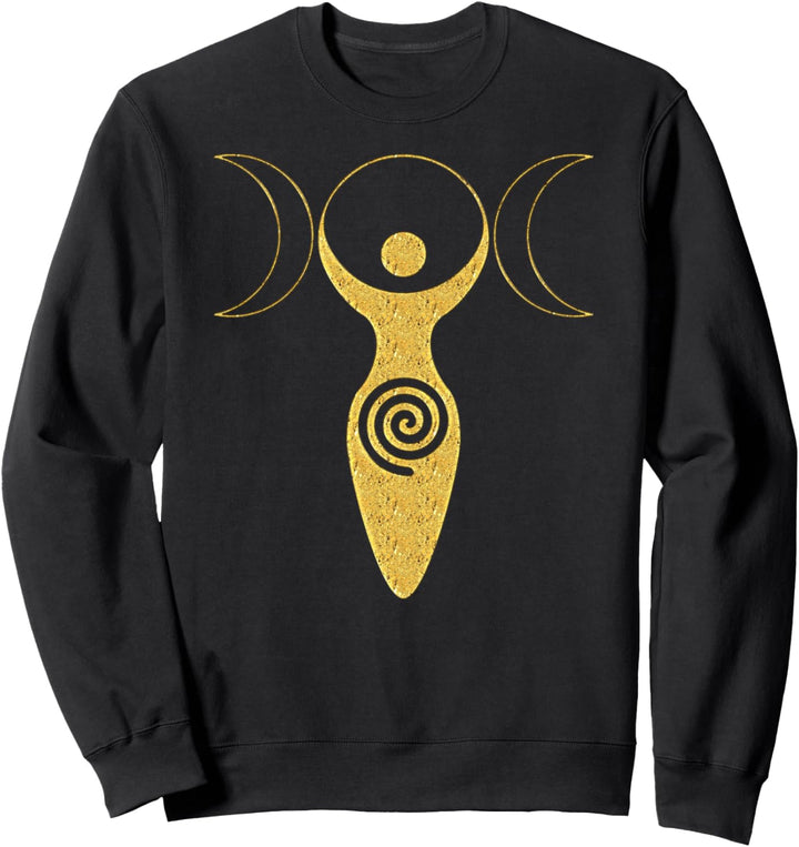 Mother Earth Gaya Trinity Goddess Spiral 3 - Fan Fun Sweatshirt