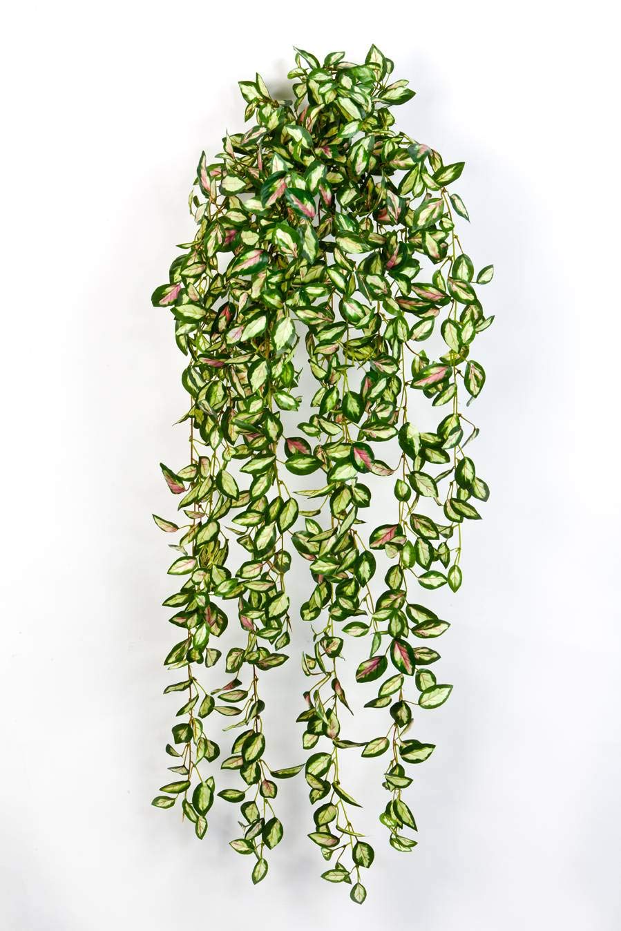 artplants.de Künstliche Tradescantia Zebrina KATYINA, 705 gelb - grün-rot Blätter, 95cm - Busch küns