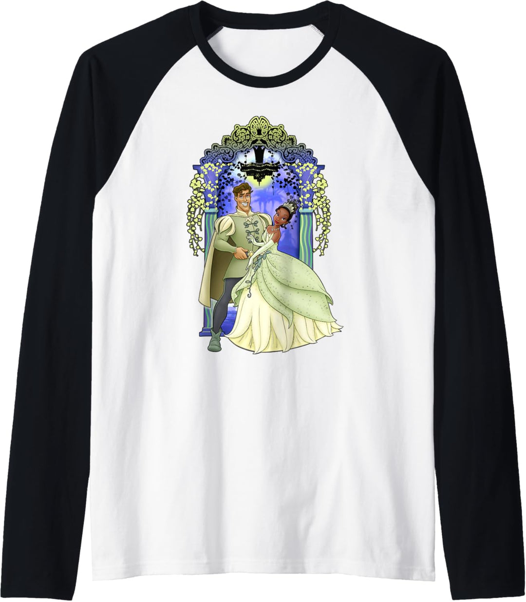 Disney Princess And The Frog Tiana Naveen Arch Raglan