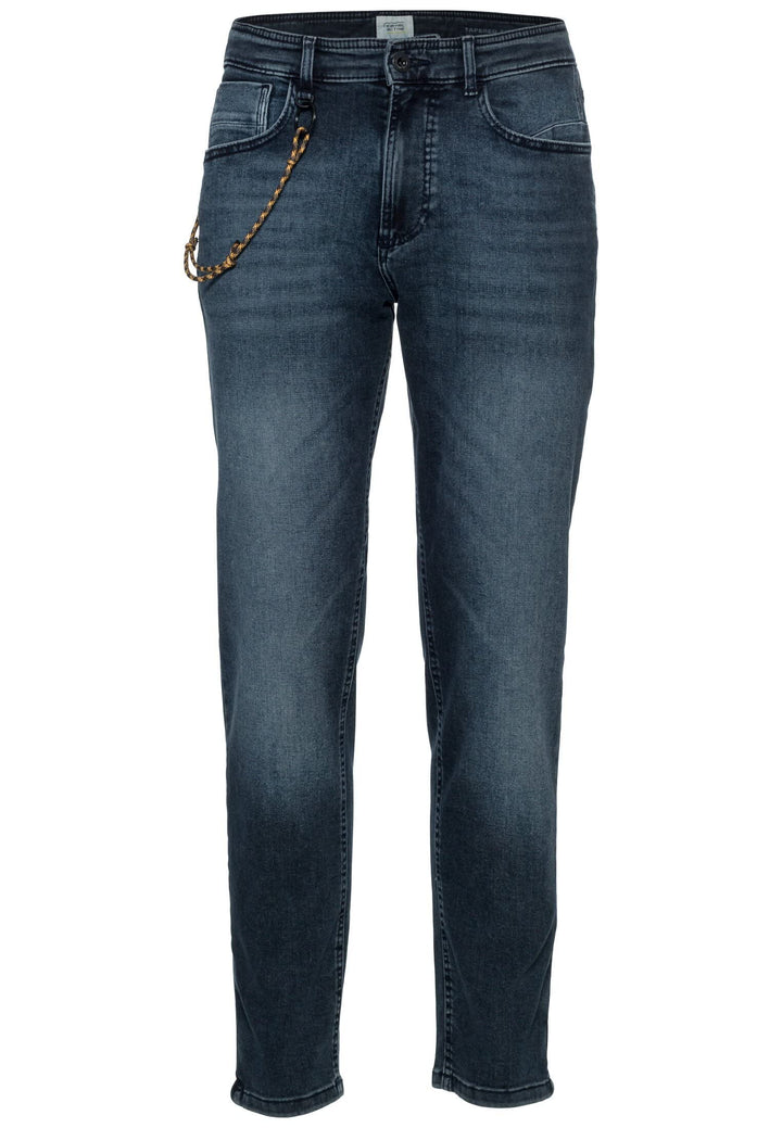 camel active Herren Tapered Fit fleXXXactive® Jeans 31W / 34L Dunkelblau, 31W / 34L Dunkelblau