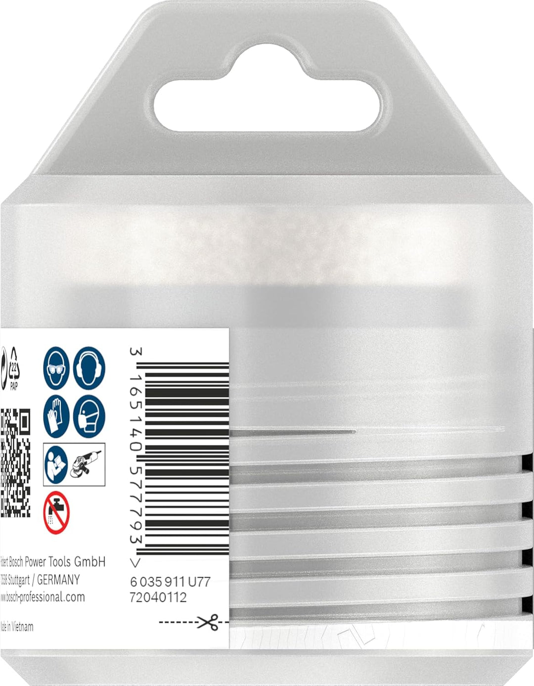 Bosch Professional 1x Diamanttrockenbohrer Dry Speed Best for Ceramic (für Trockenbohren von Hartker