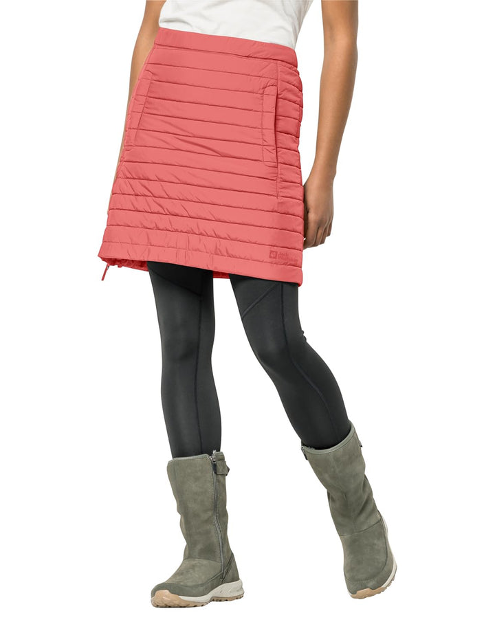 Jack Wolfskin Damen Iceguard Skirt Rock XS Red Coral, XS Red Coral