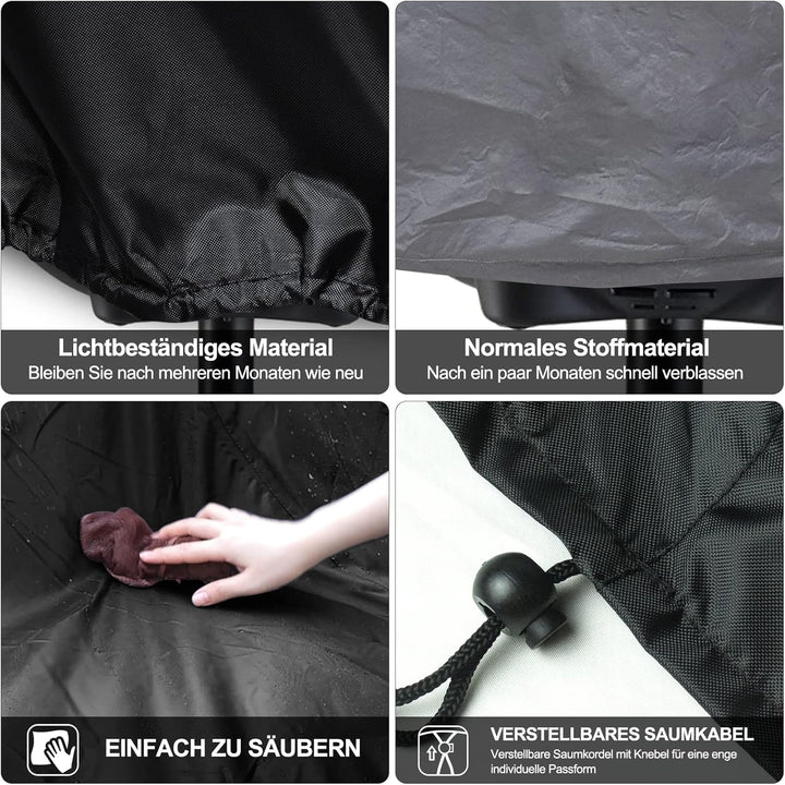 Tonhui wasserdichte Grillabdeckung Passend für George Foreman Standgrill, Severin PG 8541 Standgrill