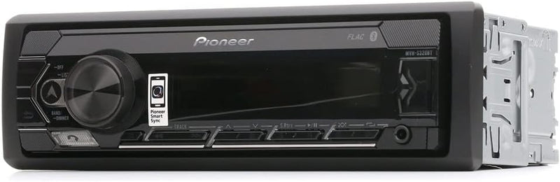 PIONEER MVH-S320BT Automagnetola schwarz,rot Bluetooth Single, schwarz,rot Bluetooth Single