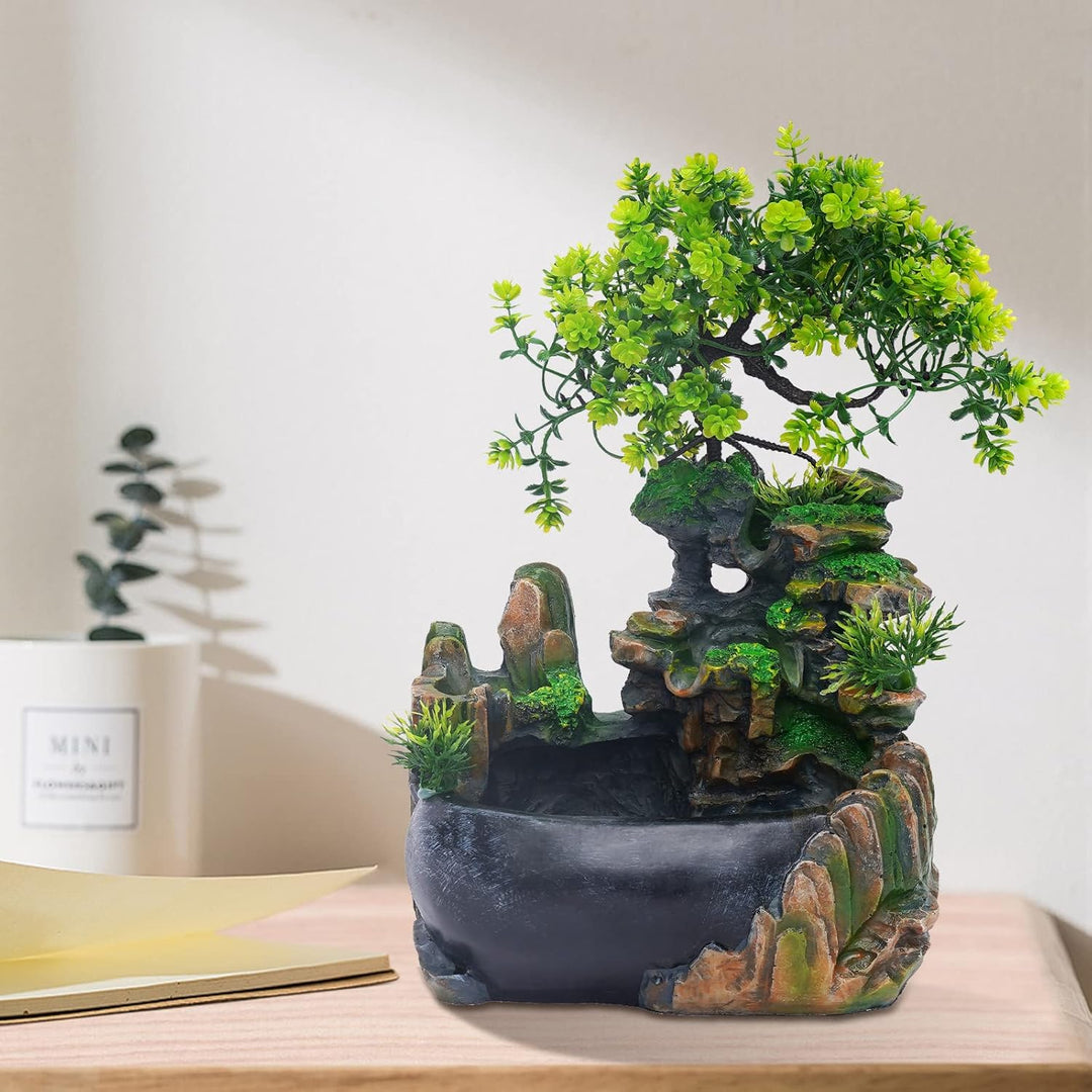 Ornament Wasserfall Wasserfall Büro Home Office Display Kreative Harz Hängende Geschenk Öffnen Dekor