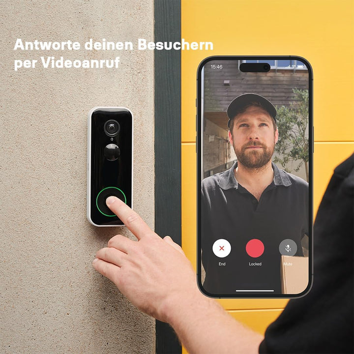 Yale - Smart Video-Türklingel - Full HD Live Ansicht & Zwei-Wege-Audio - Bewegungsaufzeichnungen | A