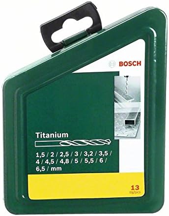 Bosch Accessories Bosch 13tlg. Metallbohrer-Set HSS-TiN titanium