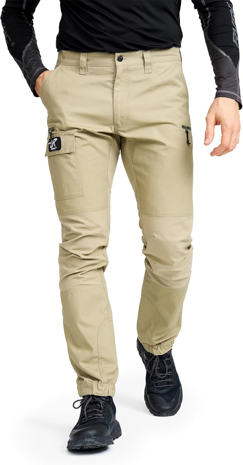 RevolutionRace Herren Nordwand Pants, Hose zum Wandern und für viele Outdoor-Aktivitäten S Khaki, S