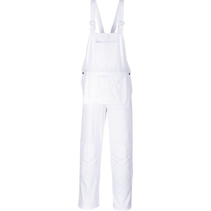 Portwest Maler-Latzhose Bolton, Grösse: 4XL, Farbe: Weiss, S810WHR4XL 4XL Weiss, 4XL Weiss