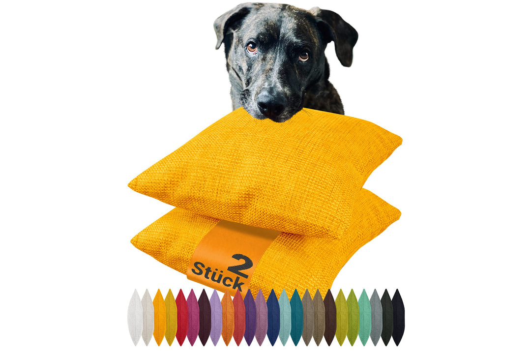 npluseins 2er Pack Kissenhüllen mit Struktur-Muster - Polsteroptik 617.767, 1 Pack (2 Stück) - Kisse