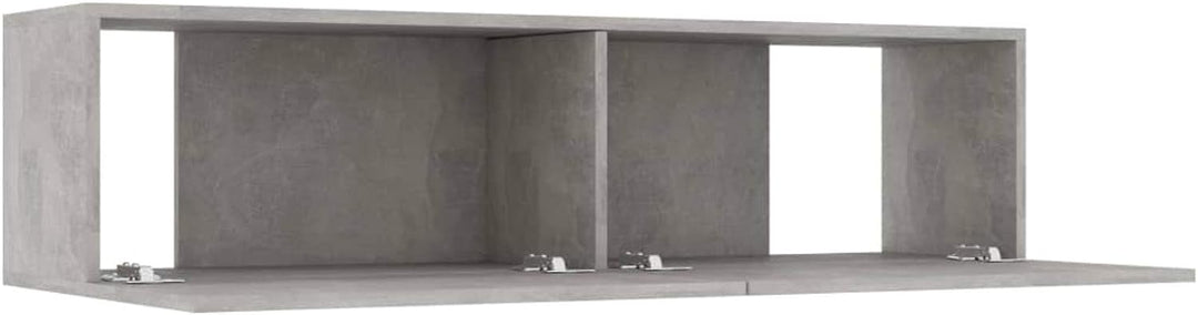 Tidyard TV-Schrank mit Zwei Klapptüren ausgestattet Hängeboard Lowboard Fernsehschrank Fernsehtisch