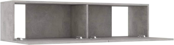 Tidyard TV-Schrank mit Zwei Klapptüren ausgestattet Hängeboard Lowboard Fernsehschrank Fernsehtisch