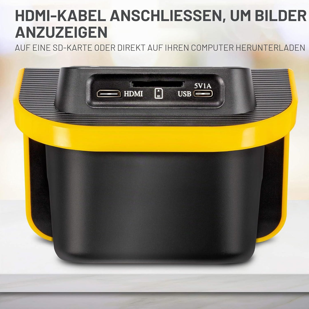 KODAK Slide N SCAN Film und Slide Scanner mit 5 Zoll LCD-Bildschirm, Schwarz