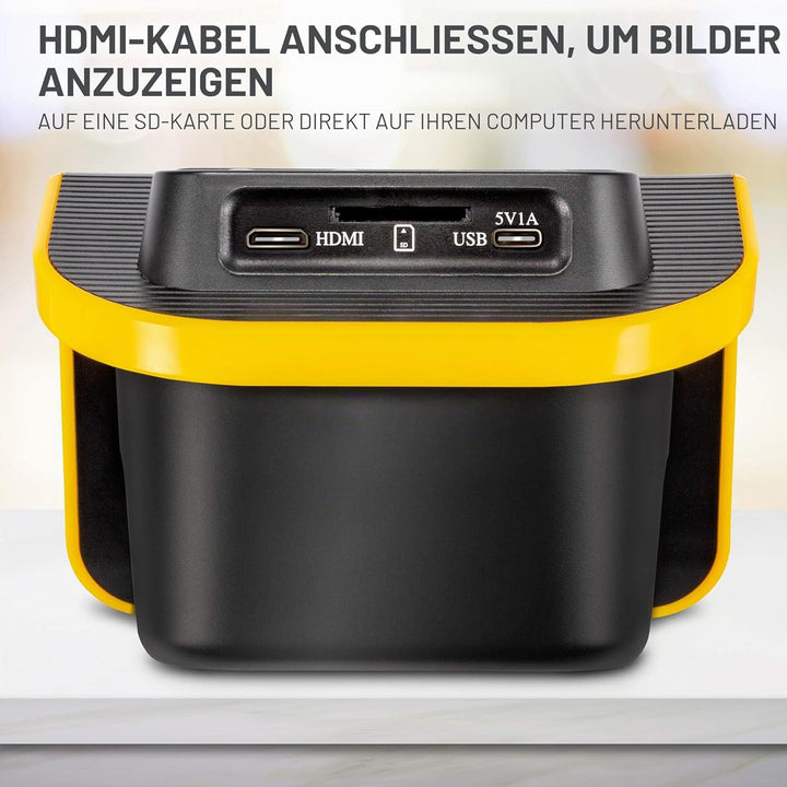 KODAK Slide N SCAN Film und Slide Scanner mit 5 Zoll LCD-Bildschirm, Schwarz
