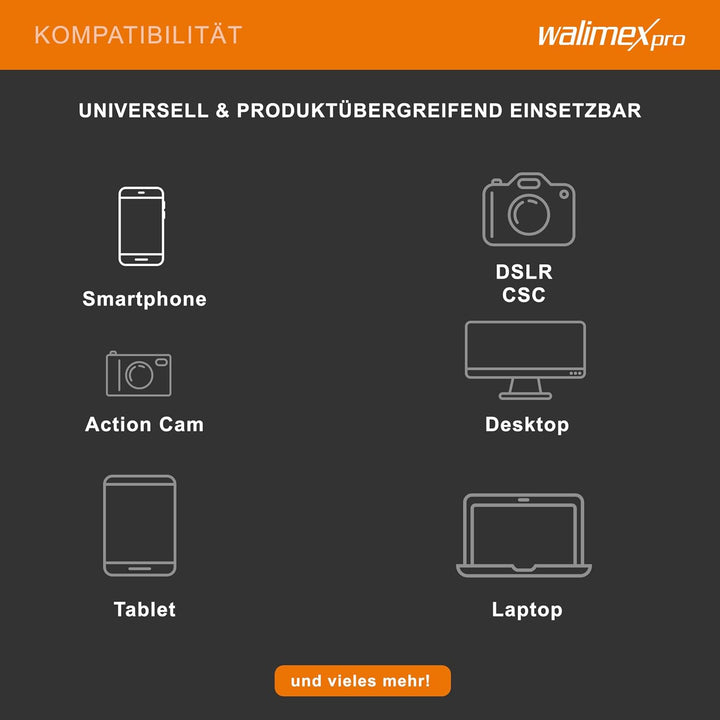 Walimex pro Boya M3 Ansteckmikrofon für USB C, leistungsstarkes Lavaliermikrofon 50 Hz-20 kHz, exter