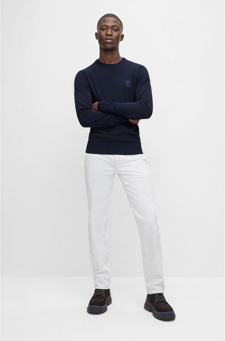 BOSS Herren Amotore Knitted-Sweater XXL Dark Blue404, XXL Dark Blue404