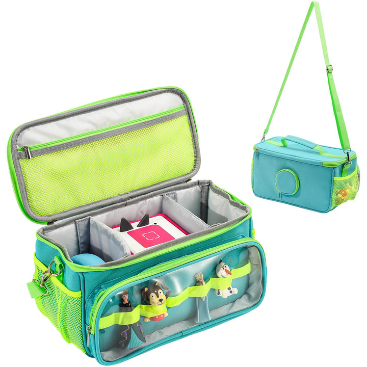 Hautton Tragetasche für Toniebox &amp; Tigerbox，Aufbewahrungtasche für Musikbox, Tonies Figuren, Kopfhör