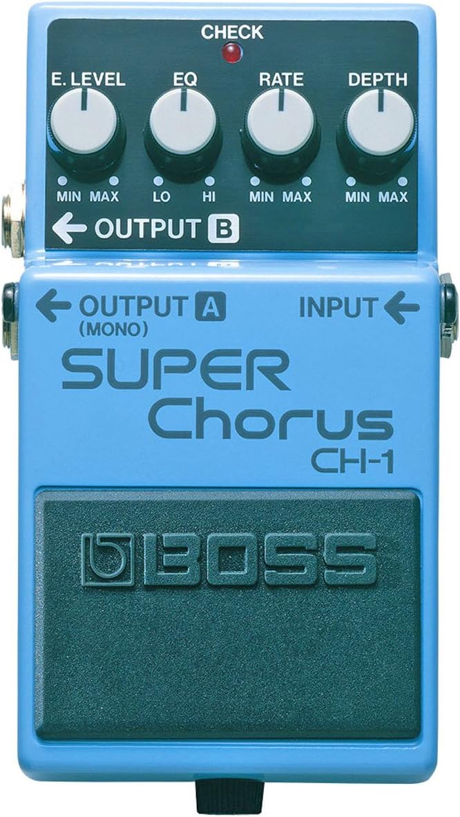 Boss CH-1 Super Chorus Stereo + keepdrum Netzteil 9V