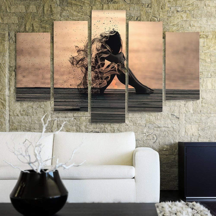 Feeby. Wandbild - 5 Teile - Deco Bild, gedrucktes Bild, Foto, Deco Panel, XXL, 5-Teilig, Typ A, 250x