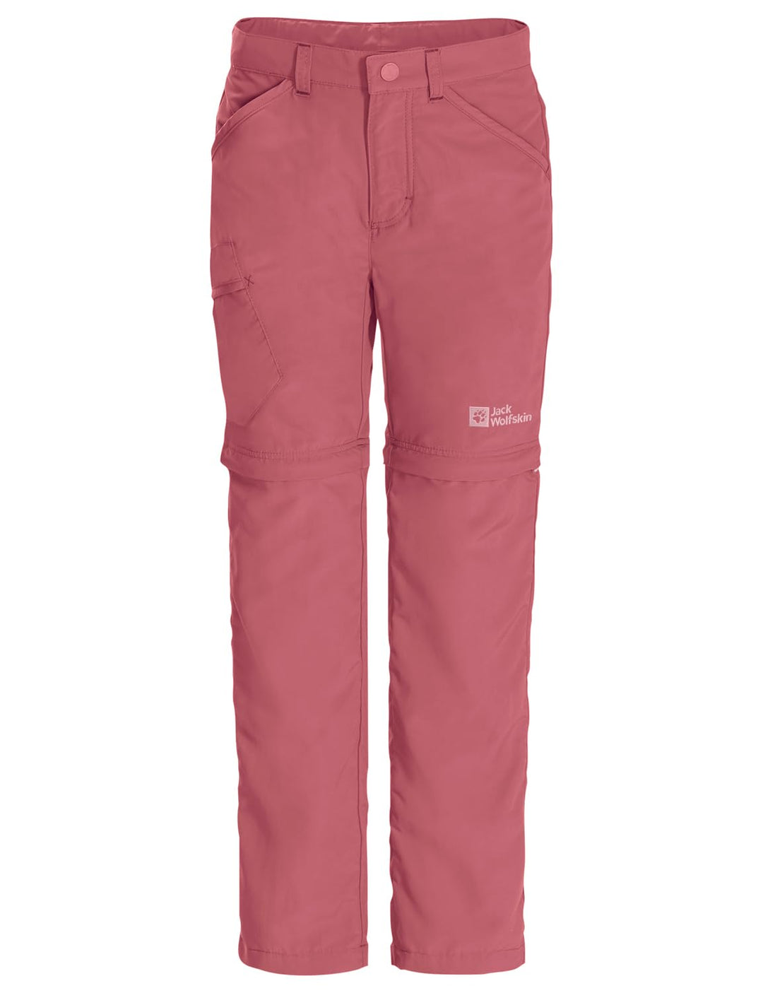 Jack Wolfskin Unisex Kinder Safari Zip Off Pants K Outdoorhose 92 Soft Pink, 92 Soft Pink