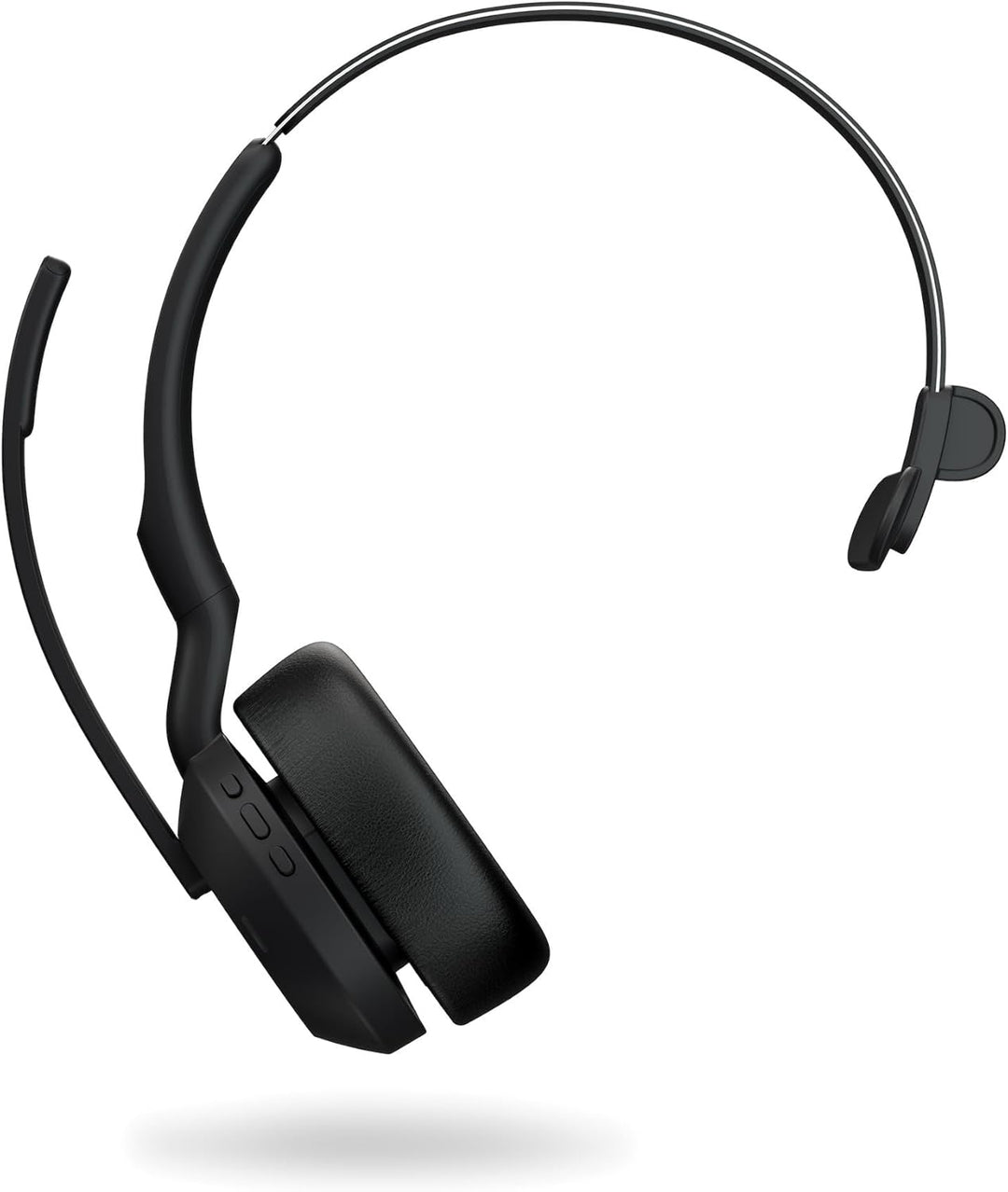 Jabra Evolve2 55 - schnurloses Mono-Headset mit Jabra Air Comfort - Mikrofone mit Geräuschunterdrück