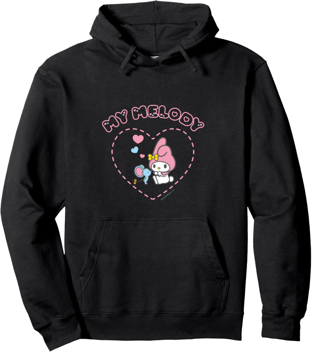 My Melody und Flat Pullover Hoodie