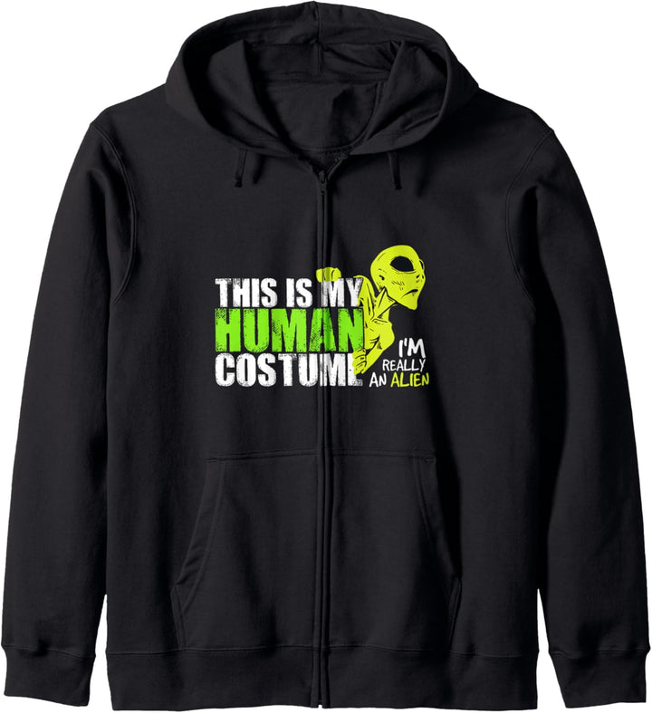 Alien Kostüm Geschenk | Ich Bin Ein Alien für Ausserirdische Kapuzenjacke