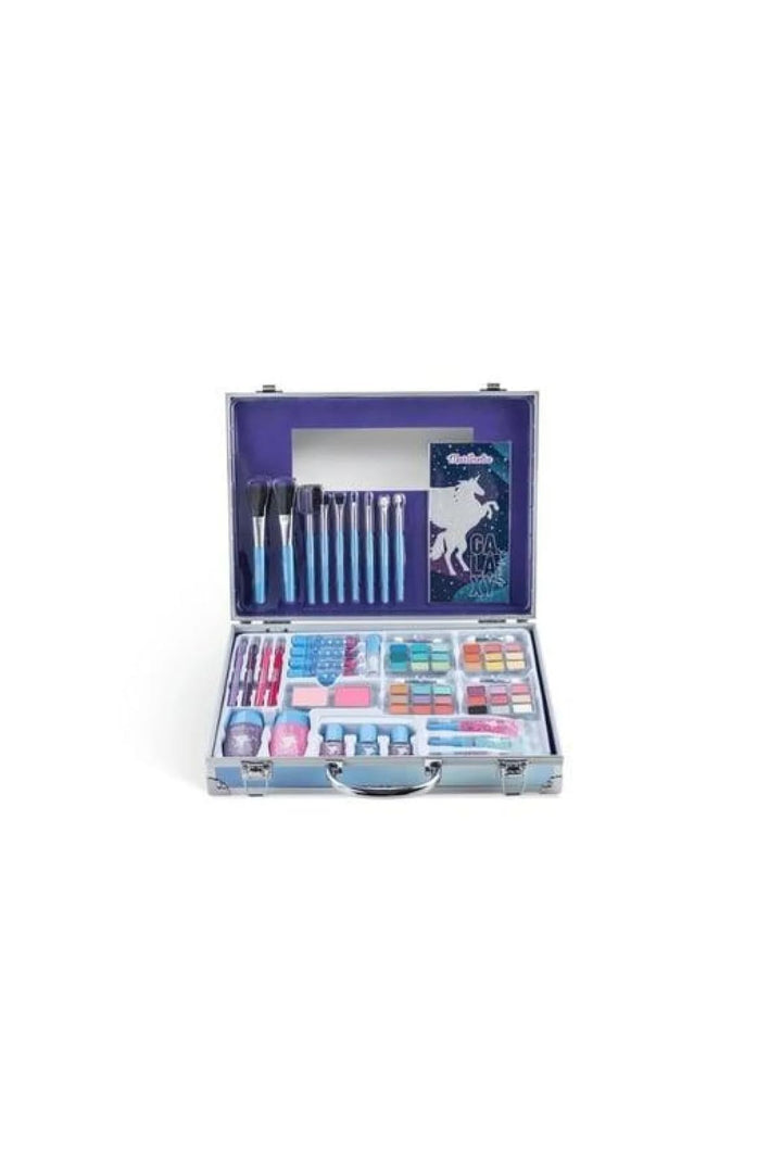 MARTINELIA Galaxy Dreams SUPER CASE - Schminkkoffer mit tollem Einhorn Motiven, inklusive grosser Au