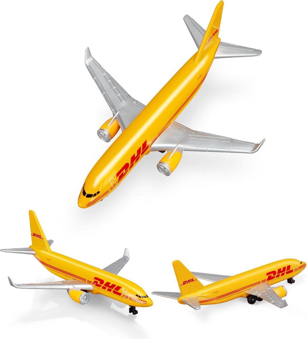 Sky Trek Model Airplanes DHL 757 Airplane Airlines Plane Aircraft Model for Display Collection