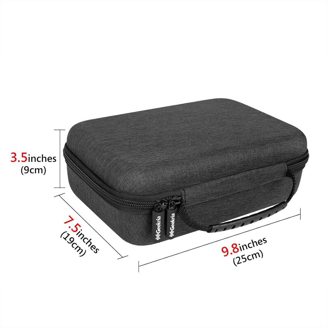 GEEKRIA Hartschalen-Reisekoffer kompatibel mit Zoom G1X Four, B1X Four, A1X Four, Multi-Effects für